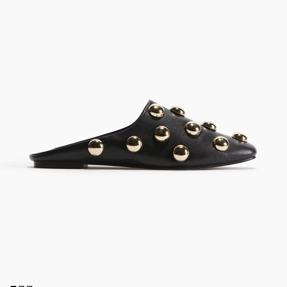H&M A/W 2024 Embellished Mules